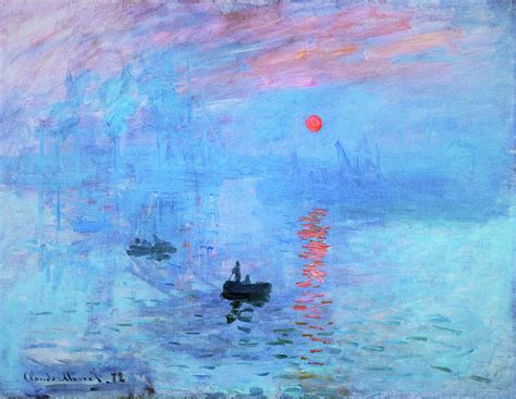 Claude oscar monet impression sunrise hd - feryter