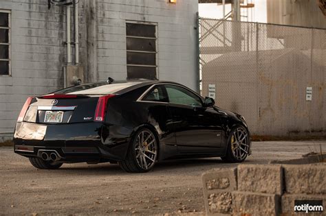 Cadillac CTS-V Coupe Rocking Rotiform SNA 3PC Wheels — CARiD.com Gallery