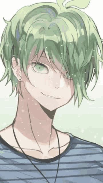 Green Haired Anime Boy Anime Boy Green GIF - GreenHairedAnimeBoy AnimeBoyGreen BrotherOfIzuku ...