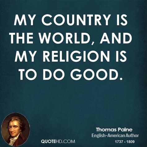 Thomas Paine On Religion Quotes. QuotesGram