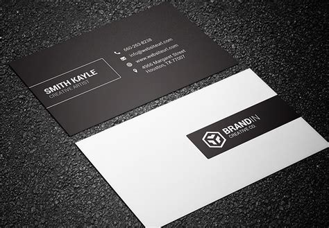 Black & White Business Card Bundle - Graphic Pick