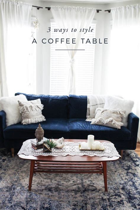 3 Ways to Style a Coffee Table – Advice from a Twenty Something