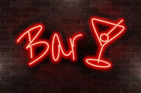 Bar Neon Sign - Custom neon light - Neon light sign for wall | Neon bar ...