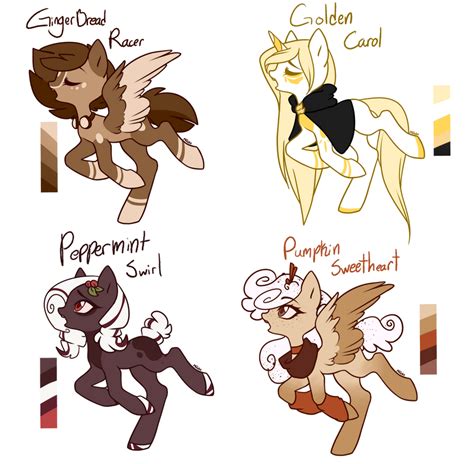 Christmas Themed MLP Adopts || CLOSED by SpaceAsylum on DeviantArt