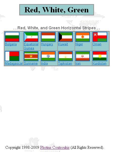 What Country Has Red White Green Flag - Home Interior Design