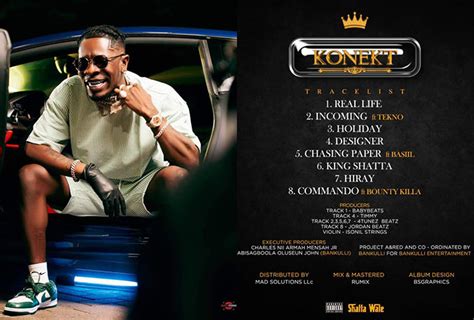 Shatta Wale Drops ‘Konekt’: A New Afrobeat Album Featuring Top Jamaican ...