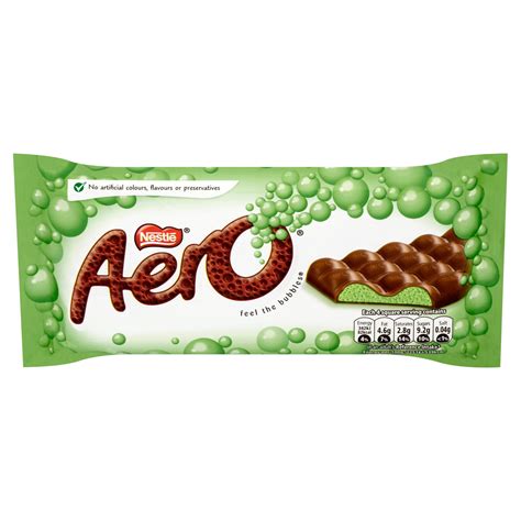 AERO Giant Peppermint Block 105g | Single Chocolate Bars & Bags | Iceland Foods