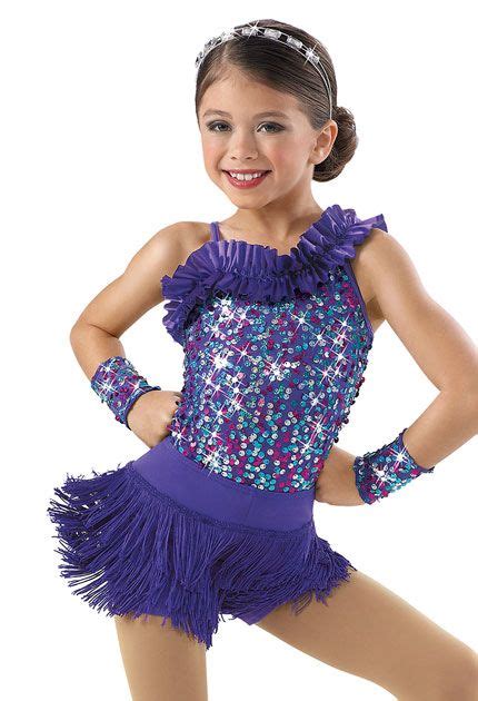 Weissman™ | One Shoulder Sequin Leotard | Dance costumes kids, Kids dance wear, Cute dance costumes