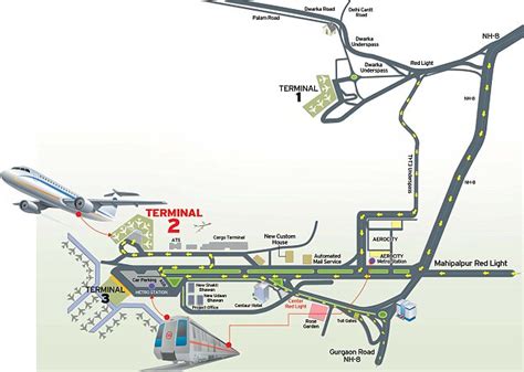 Delhi Indira Gandhi International Airport Terminal, Map, Code Guide