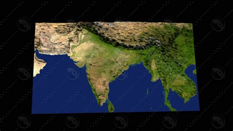 maps india 3d max