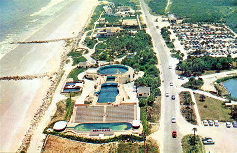 Florida Memory - Aerial view of Marineland, Florida