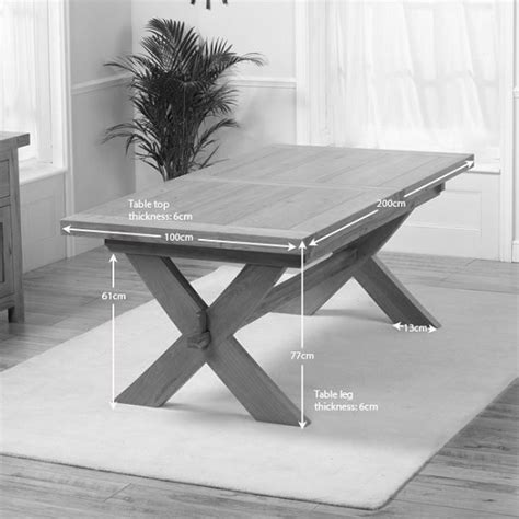 Mayfair Extendable Wooden Dining Table Rectangular In Dark Oak | Furniture in Fashion