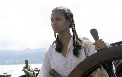 Zoe Saldaña was "misplaced" on 'Pirates Of The Caribbean' with Johnny Depp - showbizztoday