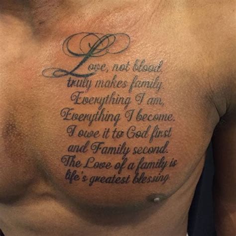 Clear Meaningful Quote Family Tattoos - Quote Family Tattoos - Family ...