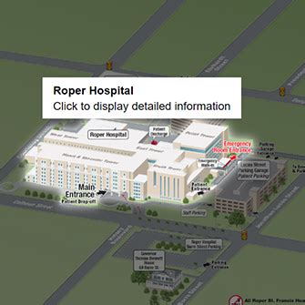 Roper Hospital Map