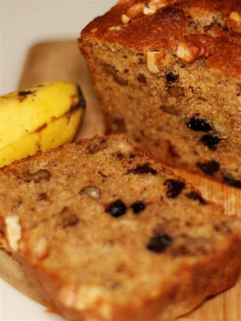 Banana Walnut Loaf Cake Recipe - flavours of my kitchen