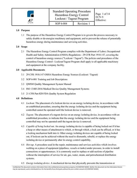 Free On Call Policy Template | Policy template, Occupational health and safety, Statement template