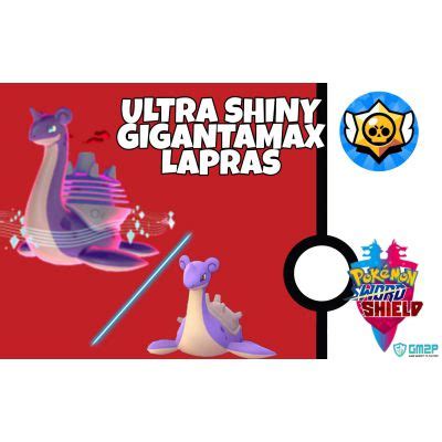 Lapras gigantamax ultra Shiny 6ivs Switch - Pokémon Sword and Shield ...