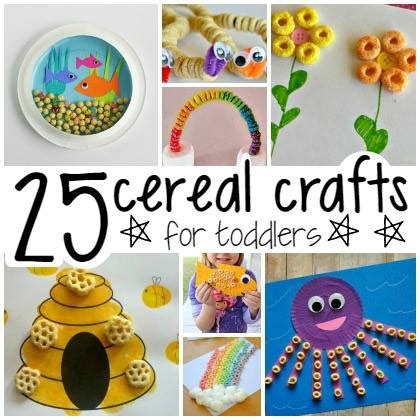 25 Creative Cereal Crafts for Toddlers