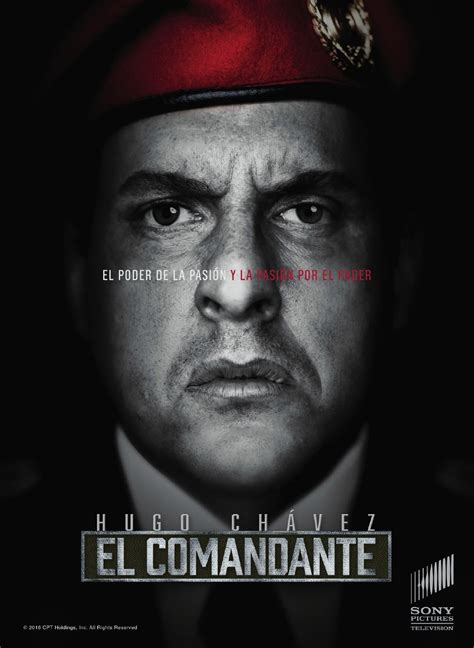 Hugo Chávez: El Comandante, poster y sinopsis de la serie