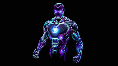 Neon Iron Man Fan art - Free 4k Wallpapers - 40.000+ Free 4k Wallpapers ...