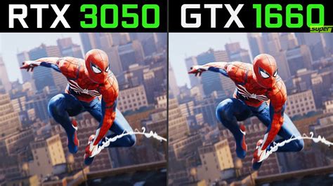 RTX 3050 vs GTX 1660 SUPER in 7 Games - YouTube