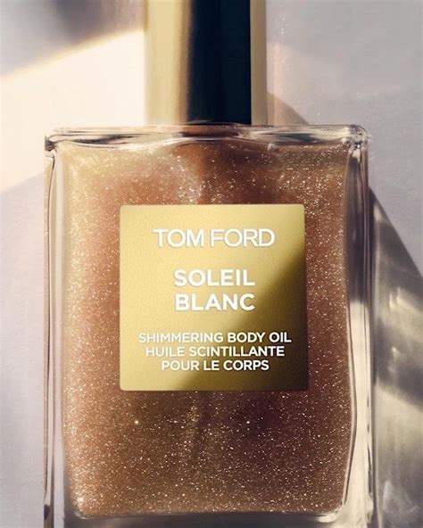 TOM FORD Soleil Blanc Shimmering Body Oil - A shimmering body that oil ...