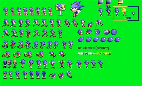 Sonic cd sprites vs sonic 1 sprite - packagegerty