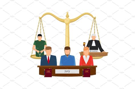 Justice concept with scales | Cartoon people, Justice, Cartoon