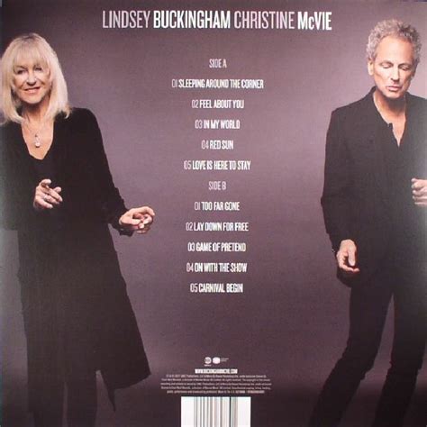 Lindsey BUCKINGHAM/CHRISTINE McVIE Lindsey Buckingham Christine McVie ...