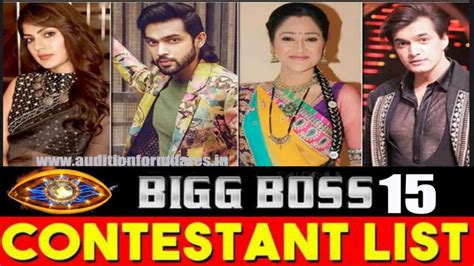 {Colors} Bigg Boss 16 Contestants Name List 2022 with Photos