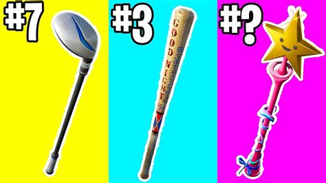 Which FORTNITE PICKAXE Has The BEST SOUND (ZERO DELAY PICKAXES with ...