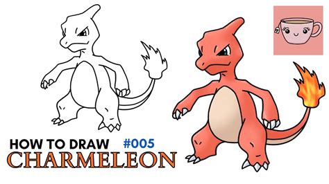 How To Draw Charmeleon - Documentride5