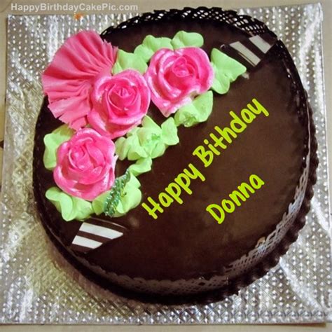 ️ Chocolate Birthday Cake For Donna