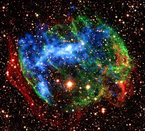 Supernova Explosion in Galaxy - XciteFun.net