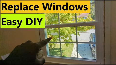 DIY Replacement Wimdows - Step by Step - YouTube