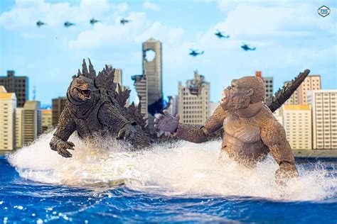 GODZILLA VS KONG: BATTLE IN THE BAY | Criaturas mitológicas, Monstruos, Godzilla