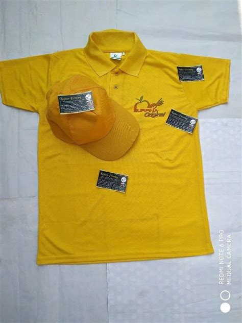 Company Logo Printed Collar T-Shirts, Size: S, M, L, XL at Rs 160/piece in Ludhiana