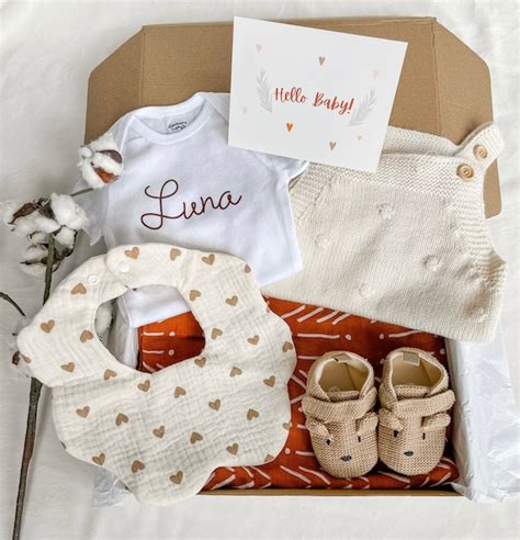 Personalized Baby Gift Box Personalized Baby Arrival Gift - Etsy