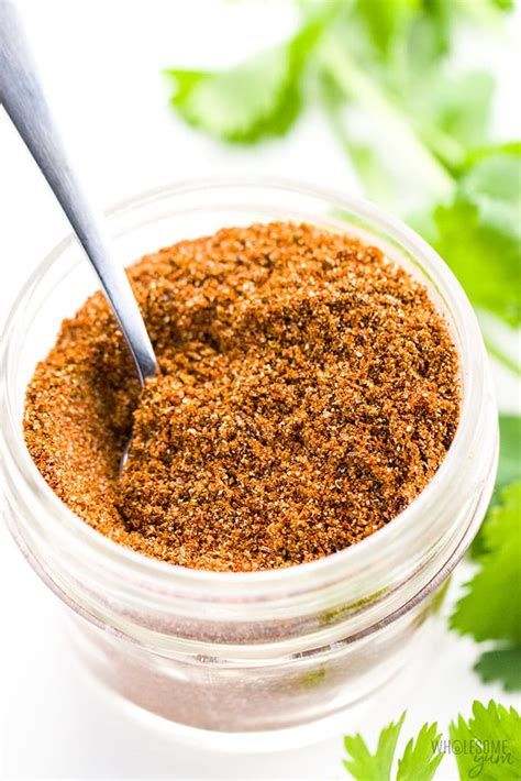 Gluten-Free Keto Low Carb Taco Seasoning Recipe