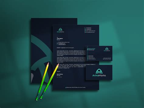 Corporate Stationery Design on Behance