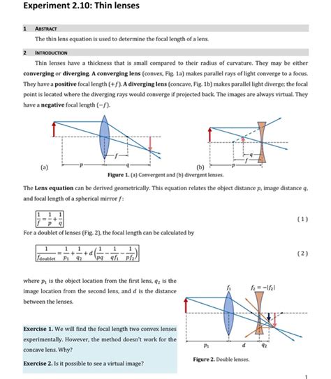 Diverging Lens Equation Solver - Tessshebaylo