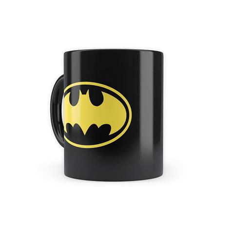 DC Comics - Batman Logo 5Black Black Patch Coffee Mug – Epic Stuff