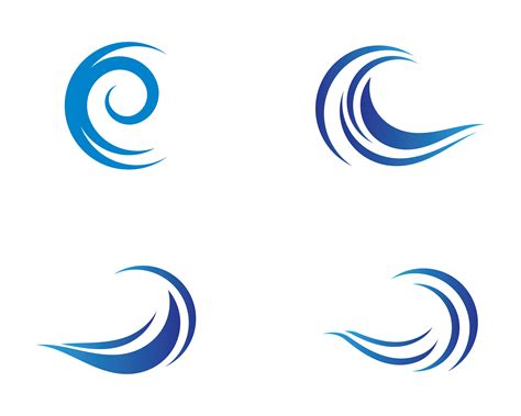 Wave Symbol Icon Set 1236238 Vector Art at Vecteezy