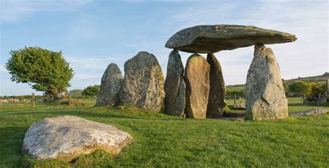 Cromlech, the first Welsh stone structures