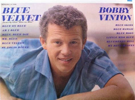 Wax Notes: Bobby Vinton - "Blue Velvet" | We Listen For You