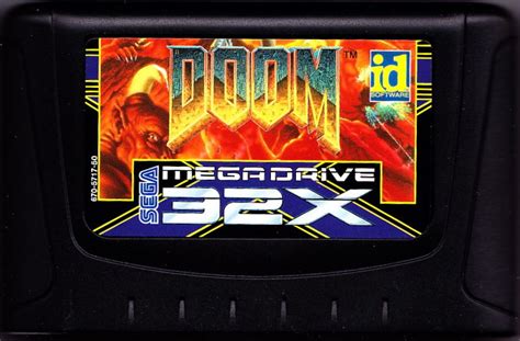 DOOM (1994) SEGA 32X box cover art - MobyGames