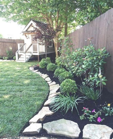 70 Favourite Side House Garden Landscaping Decoration Ideas With Rocks - Home & Garden | Large ...