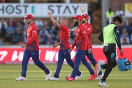 Brydon Carse England Bowling Action During Editorial Stock Photo ...