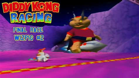 Diddy Kong Racing Final Race Wizpig #2 - YouTube